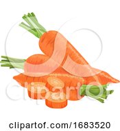 Poster, Art Print Of Fresh Carrots
