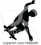 Silhouette Skater Skateboarder