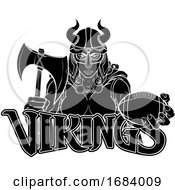 Viking Female Gladiator Football Warrior Woman