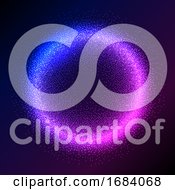 Poster, Art Print Of Glowing Particles Background