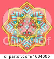 Poster, Art Print Of Colourful Mandala Design