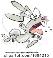 Poster, Art Print Of Raging Bunny Rabbit