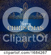 Poster, Art Print Of Decorative Christmas Snowflake Background