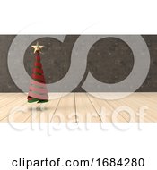 3d Render Christmas Background