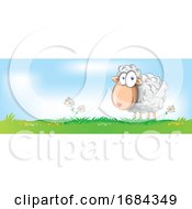 Poster, Art Print Of Sheep Banner