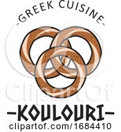 Poster, Art Print Of Greek Cuisine Design