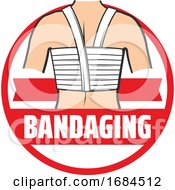 Poster, Art Print Of Medical Bandaging Design