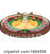 Poster, Art Print Of Casino Roulette Wheel