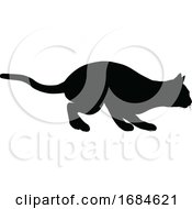 Poster, Art Print Of Silhouette Cat Pet Animal