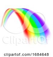 Poster, Art Print Of Rainbow Design