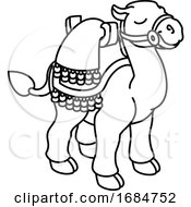 Poster, Art Print Of Camel Animal Cartoon Character