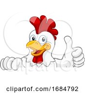 Chicken Rooster Cockerel Bird Cartoon Character