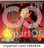 Poster, Art Print Of Devil Girl