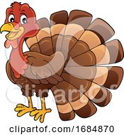 Happy Turkey Bird by visekart
