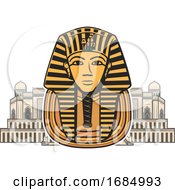 Poster, Art Print Of Egyptian Pharaoh Mask