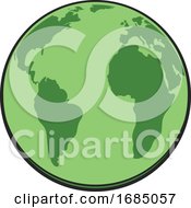 Poster, Art Print Of Green Earth
