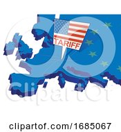 United States Tariffs On Europe As Protectionist Trade by Domenico Condello