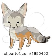 Desert Kit Fox Illustration by BNP Design Studio