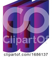 Colorful Disks Modern Vector Illustration On A White Background