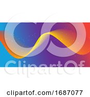 Poster, Art Print Of Abstract Flow Banner