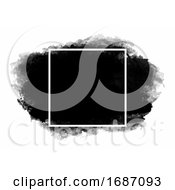 Poster, Art Print Of Grunge Splat Background