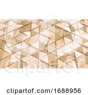 Poster, Art Print Of 3d Geometric Abstract Background