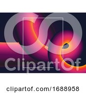 Poster, Art Print Of Abstract Gradient Swirl Background