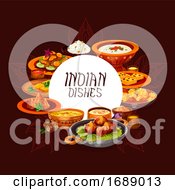 Poster, Art Print Of Indian Food