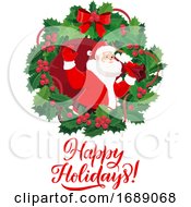 Poster, Art Print Of Christmas Greeting