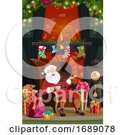 Poster, Art Print Of Santa