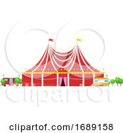 Circus Tent by Vector Tradition SM