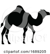 Poster, Art Print Of Camel Animal Silhouette