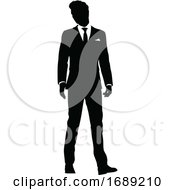 Silhouette Business Person