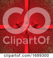 Poster, Art Print Of Sparkle Christmas Ribbon Background