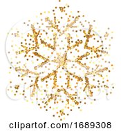 Poster, Art Print Of Glitter Snowflake