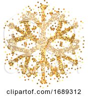 Poster, Art Print Of Glitter Snowflake