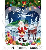 Poster, Art Print Of Merry Christmas Greeting