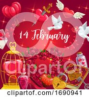 Poster, Art Print Of Valentines Day Design