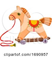 Poster, Art Print Of Toy Horse