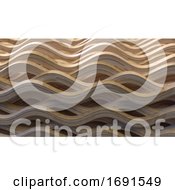 Poster, Art Print Of 3d Geometric Abstract Background