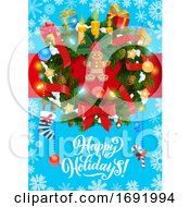 Poster, Art Print Of Happy Holidays Greeting