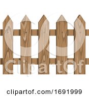 Poster, Art Print Of Wood Fence
