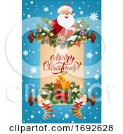 Poster, Art Print Of Merry Christmas Greeting