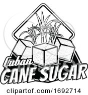 Poster, Art Print Of Cane Sugar And Cubes