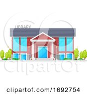 Poster, Art Print Of Library Building