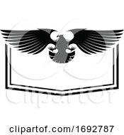 Black And White Eagle Design by Vector Tradition SM