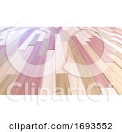 Poster, Art Print Of 3d Geometric Abstract Background