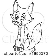 Poster, Art Print Of Happy Fox