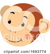 Poster, Art Print Of Chinese Zodiac Animal Year Of The Monkey