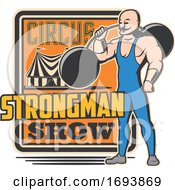 Poster, Art Print Of Circus Strongman